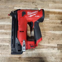 HOUSTON LOCATION - AS-IS Milwaukee FUEL 12-Volt Lithium-Ion Brushless Cordless 18-Gauge 1-1/2 in. Compact Brad Nailer (Tool Only)