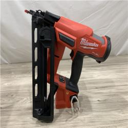 AS-IS Milwaukee FUEL 18-Volt Lithium-Ion Brushless Cordless Gen II 16-Gauge Angled Finish Nailer (Tool-Only)