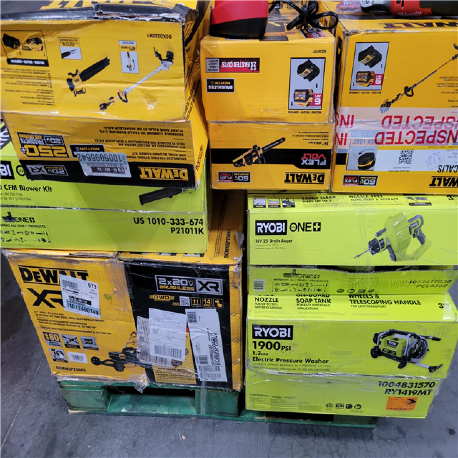 CALIFORNIA AS-IS TOOL PALLET