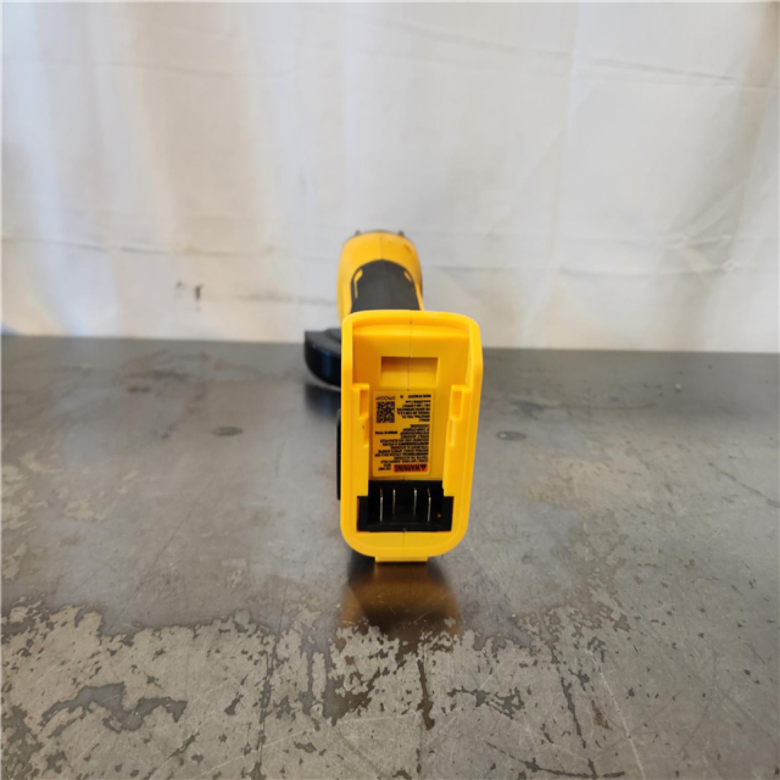 AS-IS- 20V MAX Cordless Brushless 4.5 - 5 in. Paddle Switch Angle Grinder with FLEXVOLT ADVANTAGE (Tool Only)