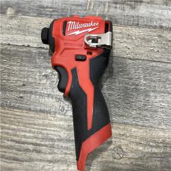 AS-IS Milwaukee 12-Volt Lithium-Ion Compact Brushless Cordless 1/4 in. Impact Driver Kit