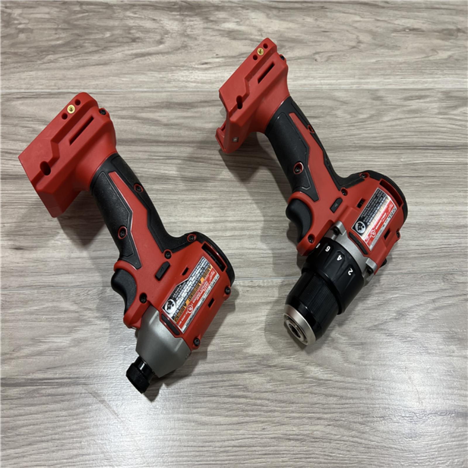 AS-IS Milwaukee M18 18V Lithium-Ion Brushless Cordless Compact Drill/Impact Combo Kit