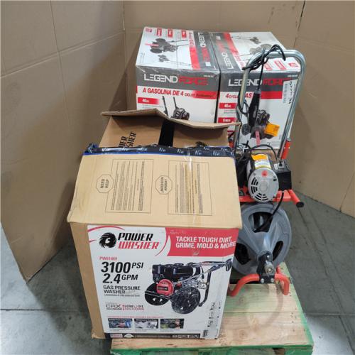 CALIFORNIA AS-IS OUTDOOR POWER EQUIPMENT