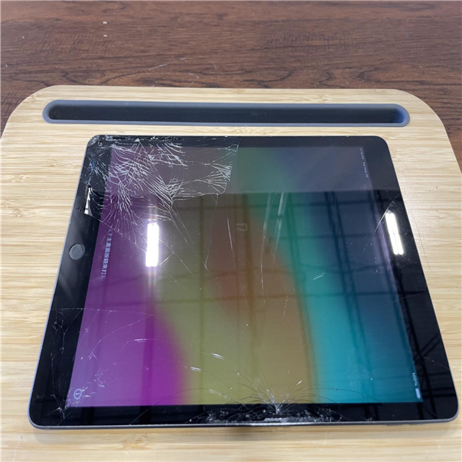 AS-IS Apple - 10.2-Inch iPad with Wi-Fi + Cellular - 64GB - Space Gray