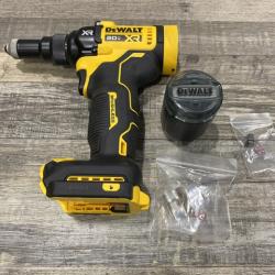 AS-IS DEWALT 20-Volt MAX Cordless 3/16 in. Rivet Tool (Tool-Only)