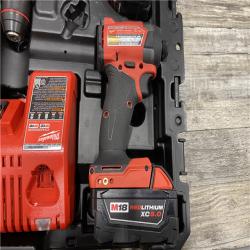 AS-IS Milwaukee FUEL 18V Lithium-Ion Brushless Cordless Hammer Drill and Impact Driver Combo Kit