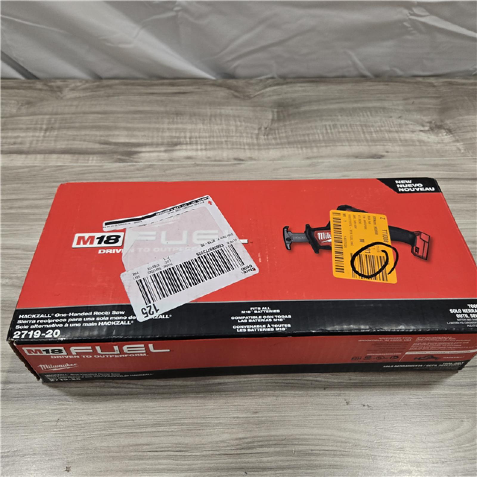 NEW! - Milwaukee 2719-20 Hackzall Reciprocating Saw