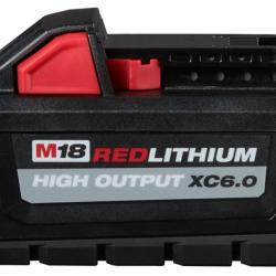 NEW- Milwaukee Tool M18 Redlithium High Output Xc6.0 Battery Pack