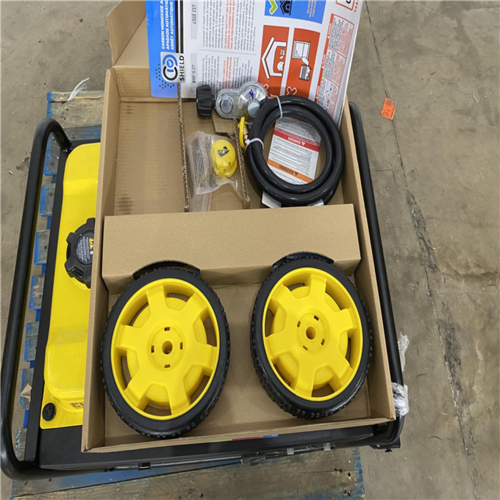 Houston Location - AS-IS Champion Dual Fuel Generator 7850 Starting Watts 6250 Running Watts