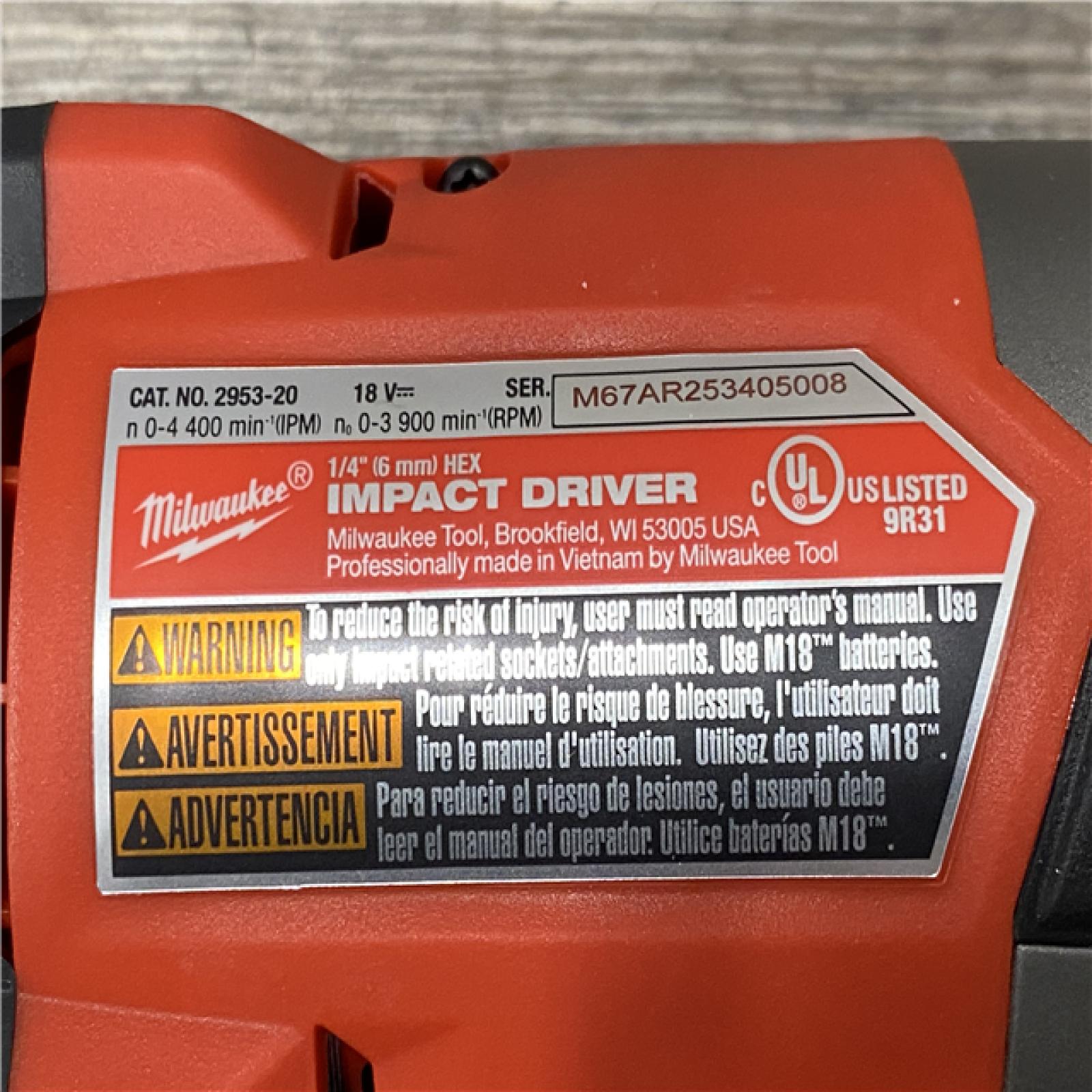 LIKE NEW - Milwaukee FUEL 18V Lithium-Ion Brushless Cordless Hammer Drill and Impact Driver Combo Kit