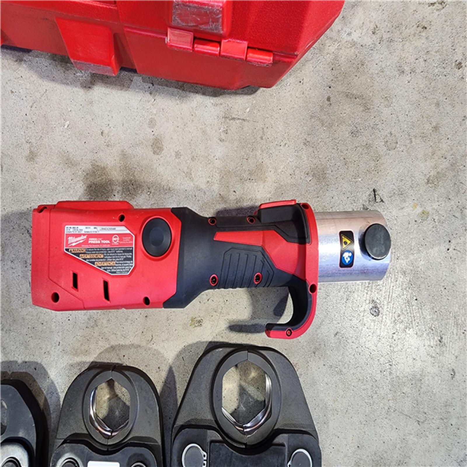 M18 18-Volt Lithium-Ion Brushless Cordless FORCE LOGIC Press Tool Kit with 1/2 in. - 2 in. Jaws Kit (6-Jaws Included) M18 18-Volt Lithium-Ion Brushless Cordless FORCE LOGIC Press Tool Kit with 1/2 in. - 2 in. Jaws Kit (6-Jaws Included)