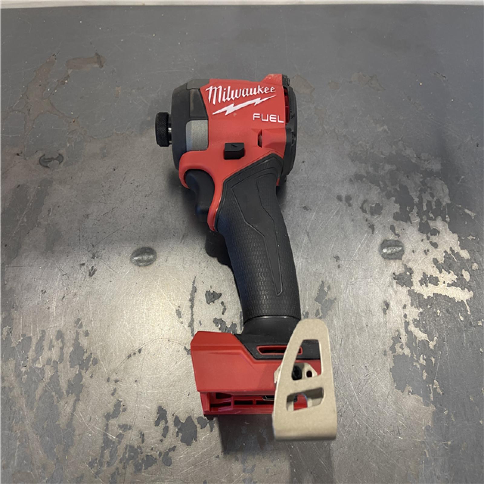 AS-IS- Milwaukee 18V Lithium-Ion Brushless Cordless 1/4 Hex Impact Driver (Tool-Only)
