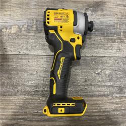 AS-IS DEWALT Atomic 20V Max Lithium-Ion Brushless Cordless Compact 1/4 in. Impact Driver Kit