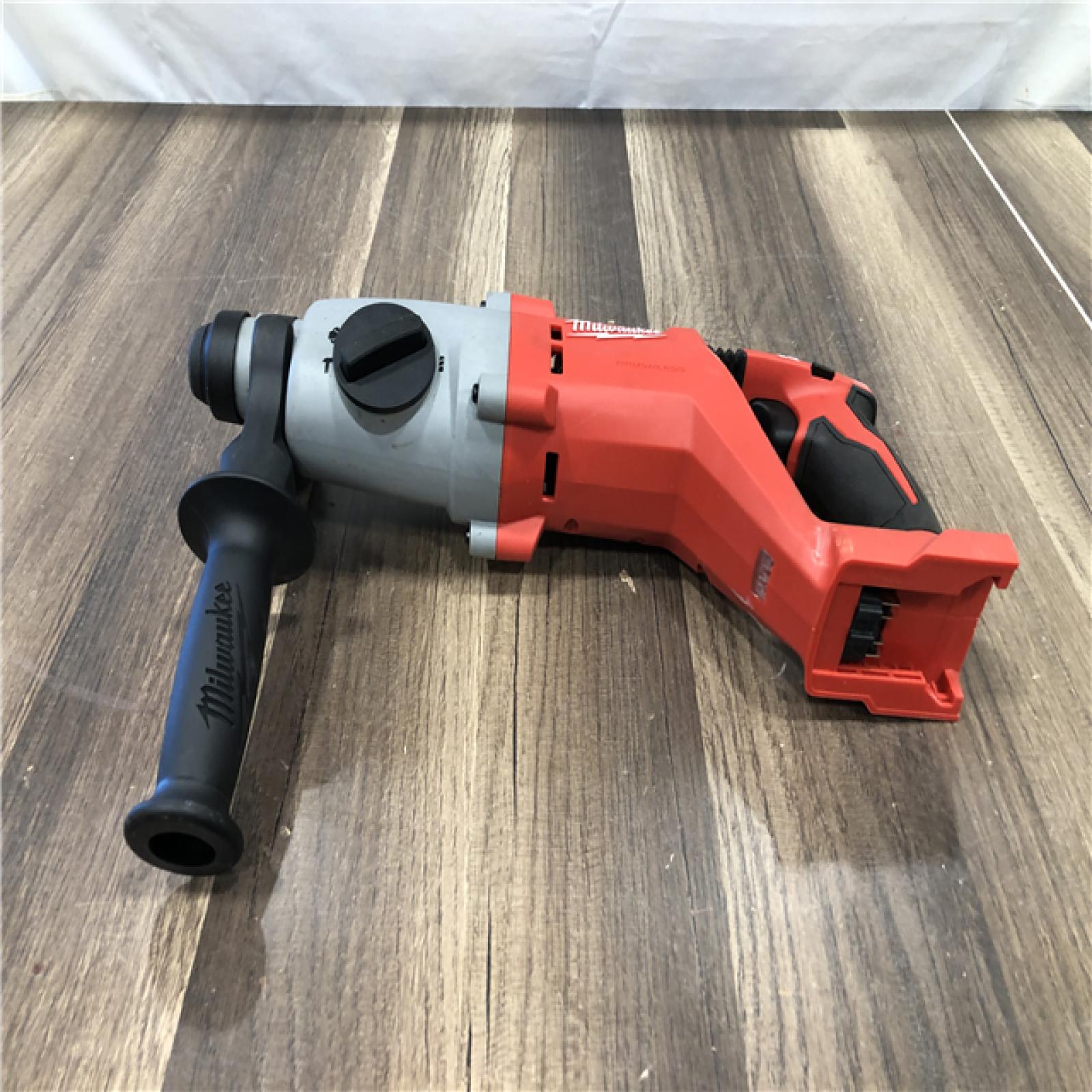 AS-IS Milwaukee 18V Lithium-Ion Brushless Cordless 1 in. SDS-Plus D-Handle Rotary Hammer (Tool-Only)