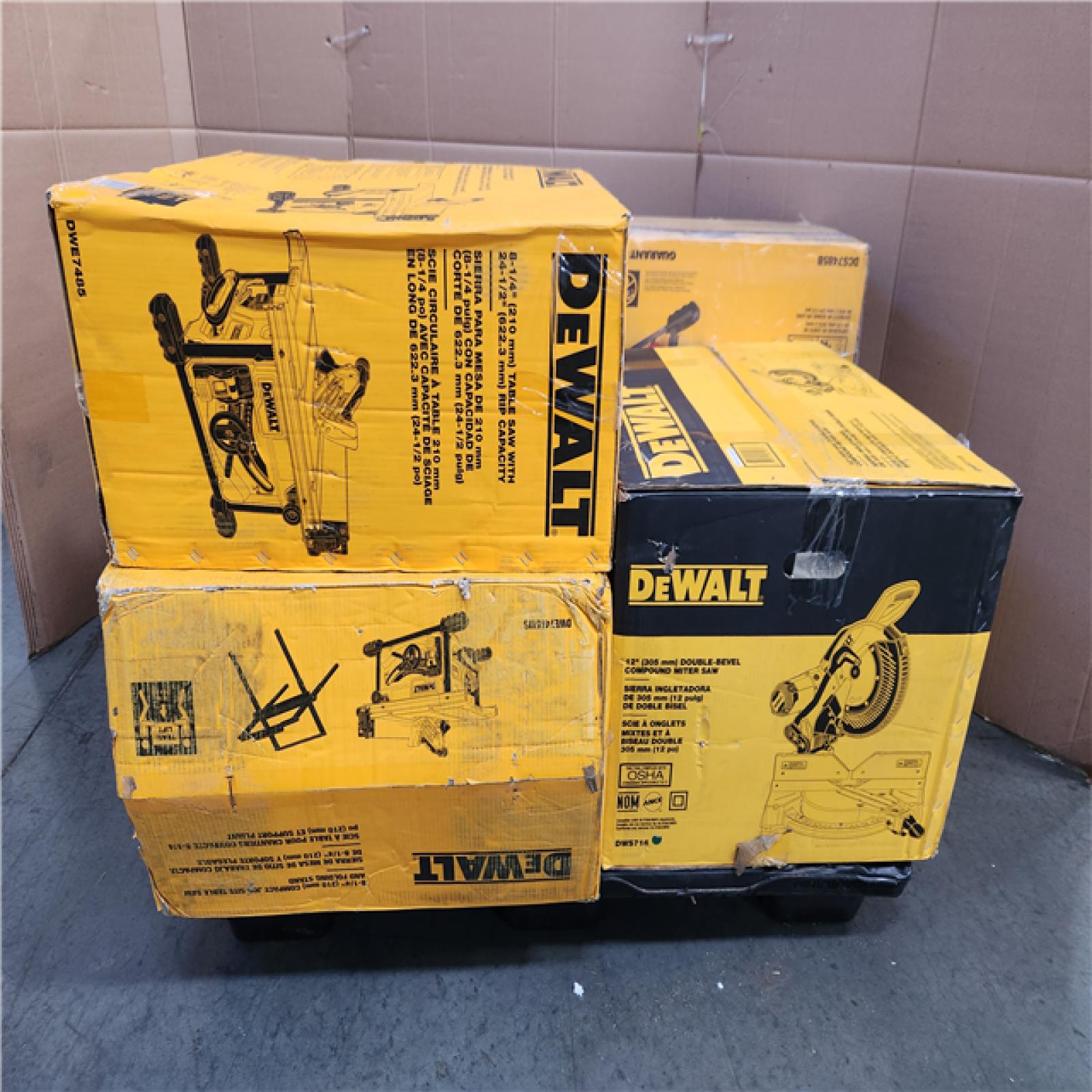 CALIFORNIA AS-IS TOOL PALLET