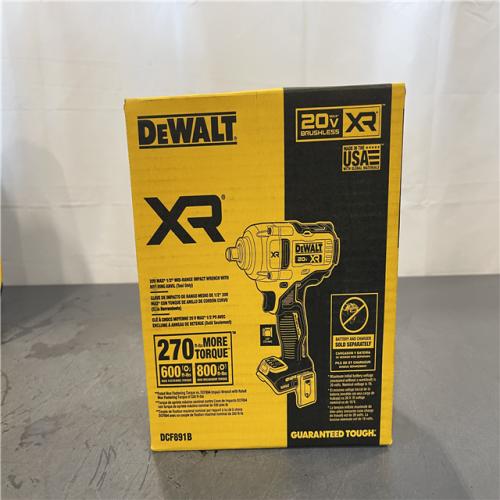 New! - DeWalt 20V MAX XR Cordless 1/2 in. Impact Wrench