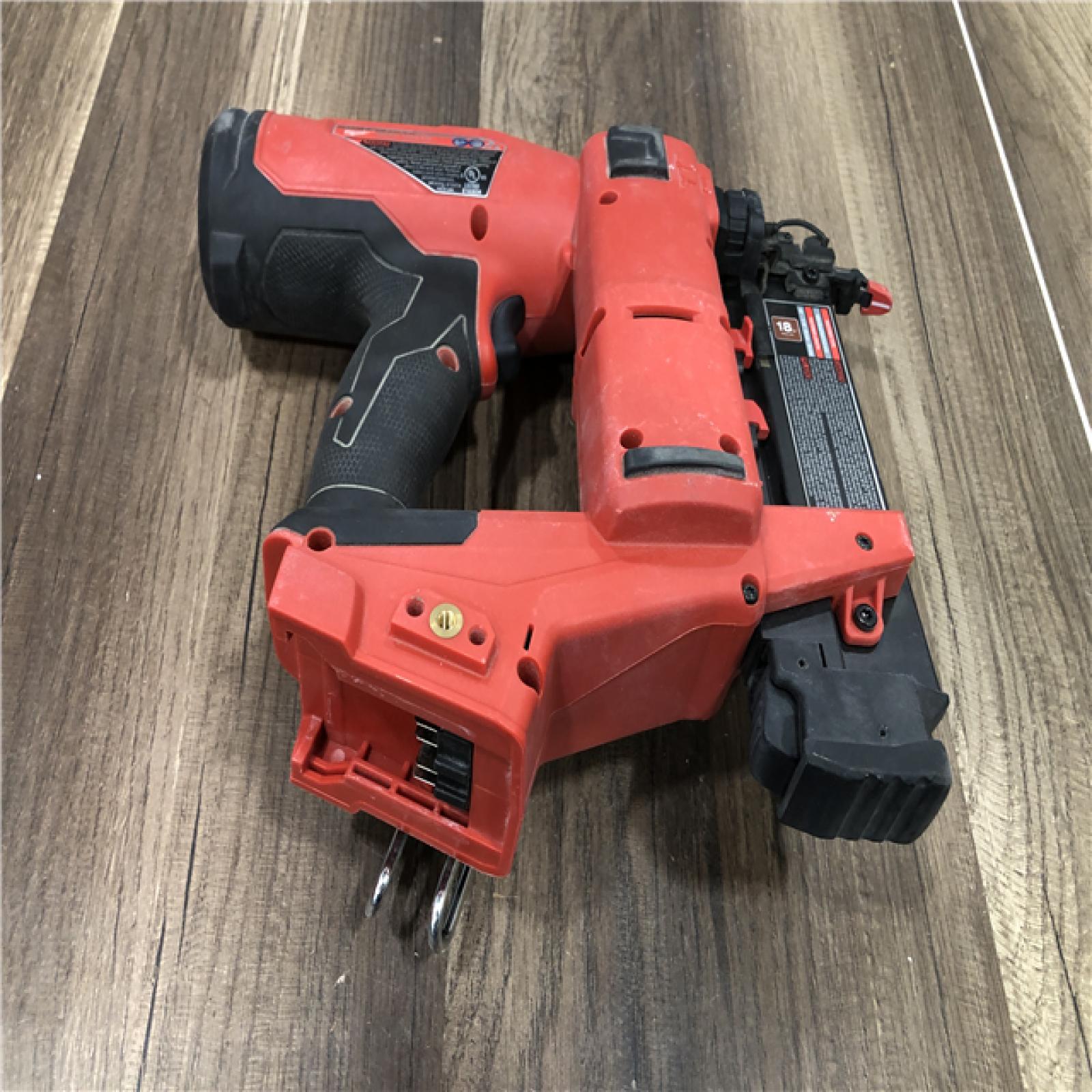 AS-IS Milwaukee FUEL 18-Volt Lithium-Ion Brushless Cordless Gen II 18-Gauge Brad Nailer (Tool-Only)