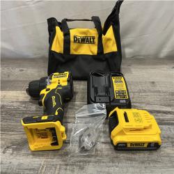 AS-IS DEWALT Atomic 20V Lithium-Ion Cordless Compact 1/2 in. Drill/Driver Kit