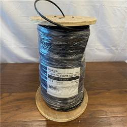 NEW! Genesis 50971008 24/4-Pair Cat 5e Unshielded (U/UTP) Water-Blocked Networking Cable, Wet Location, 1000' (304.8 m) Reel, Black