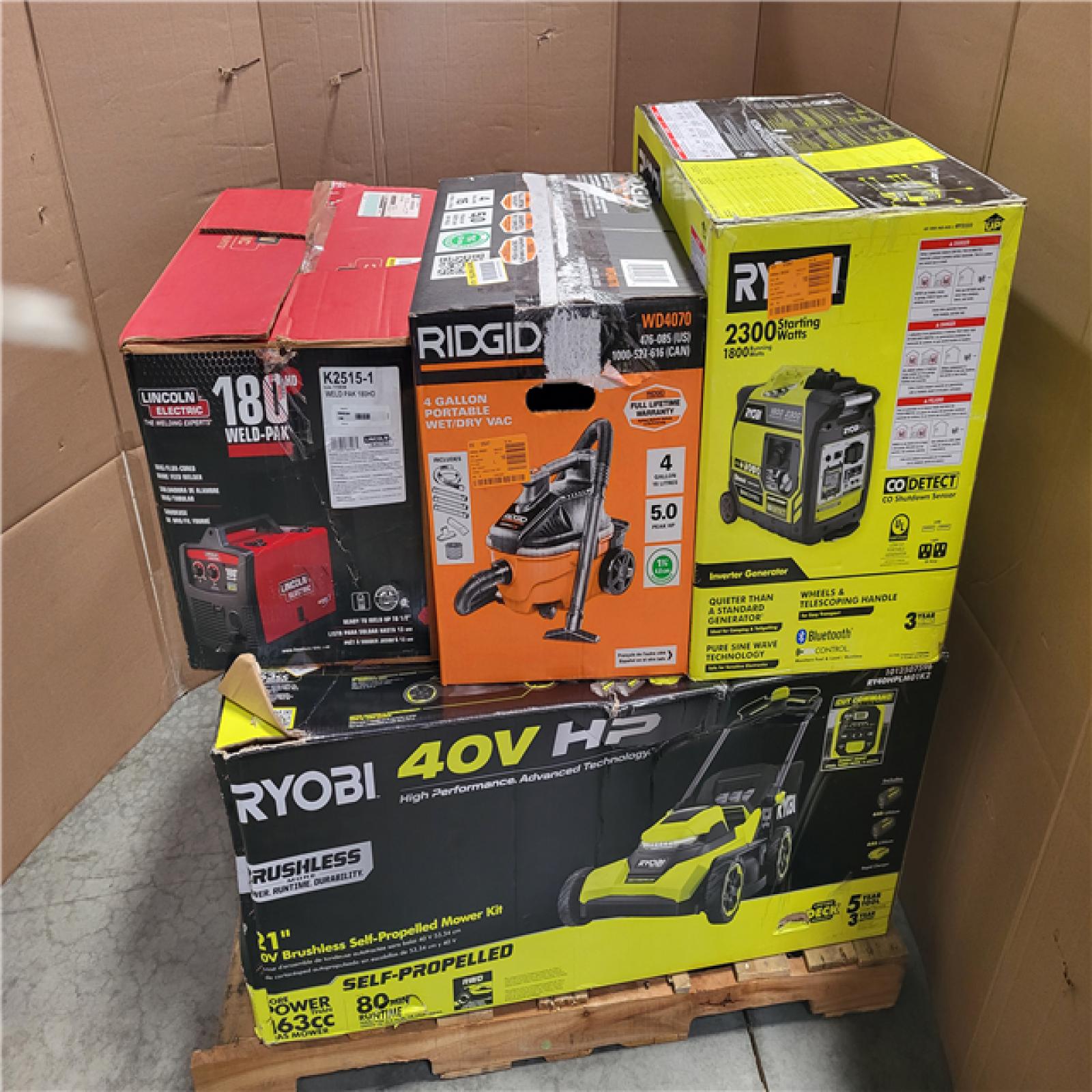 CALIFORNIA AS-IS OUTDOOR POWER EQUIPMENT