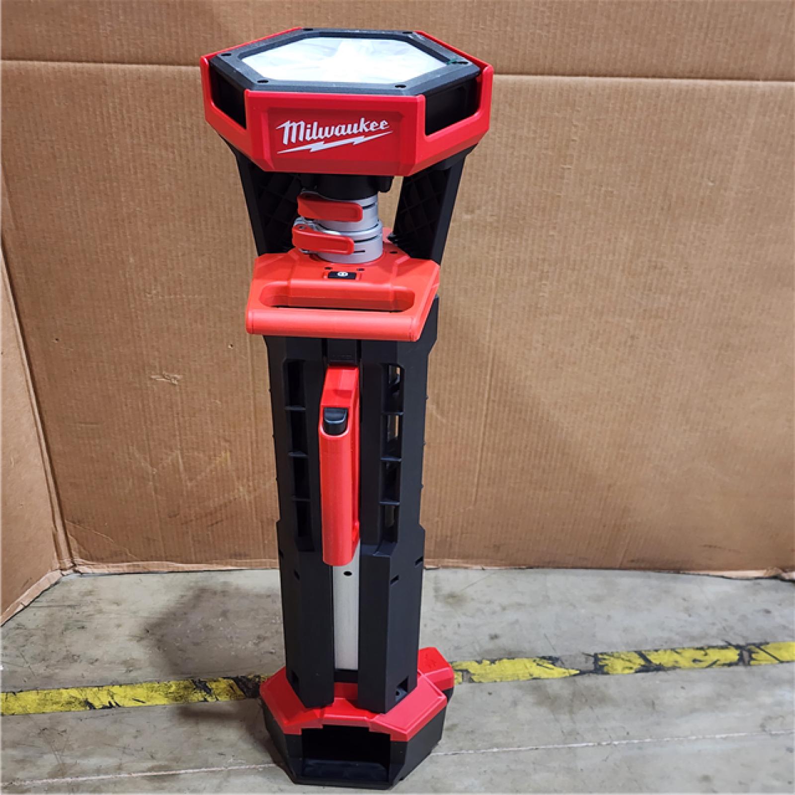 HOUSTON LOCATION - AS-IS Milwaukee M18 18V Cordless Rocket Dual Power Tower Light (Tool Only)