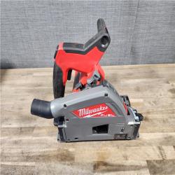 HOUSTON LOCATION - AS-IS Milwaukee M18 FUEL 18V Lithium-Ion Cordless Brushless 6-1/2 in. Plunge Cut Track Saw (Tool-Only)