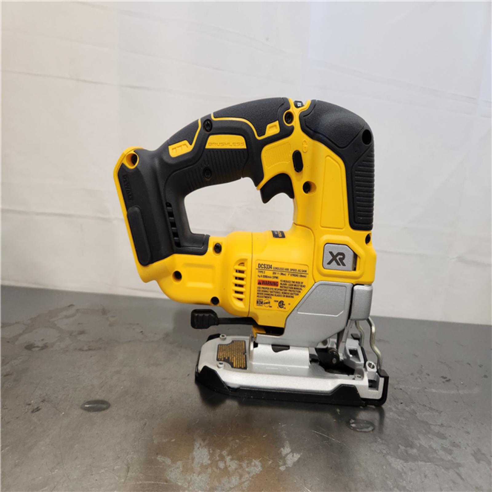 AS-IS- 20V MAX XR Cordless Brushless Jigsaw (Tool Only)