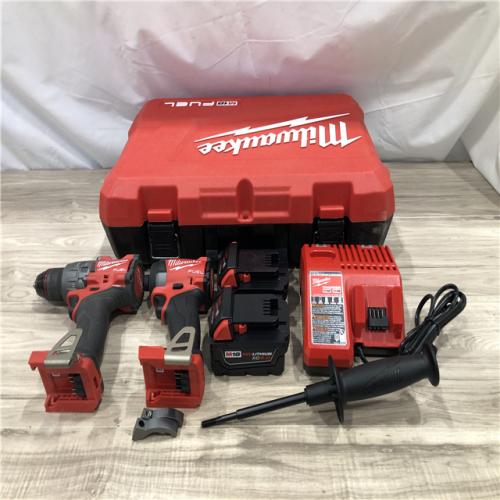 AS-IS MILWAUKEE FUEL 18V Cordless Hammer Drill and Impact Driver Combo Kit