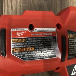 AS-IS  Milwaukee M12 12V Cordless Brushless Pruner Shears (Tool Only)