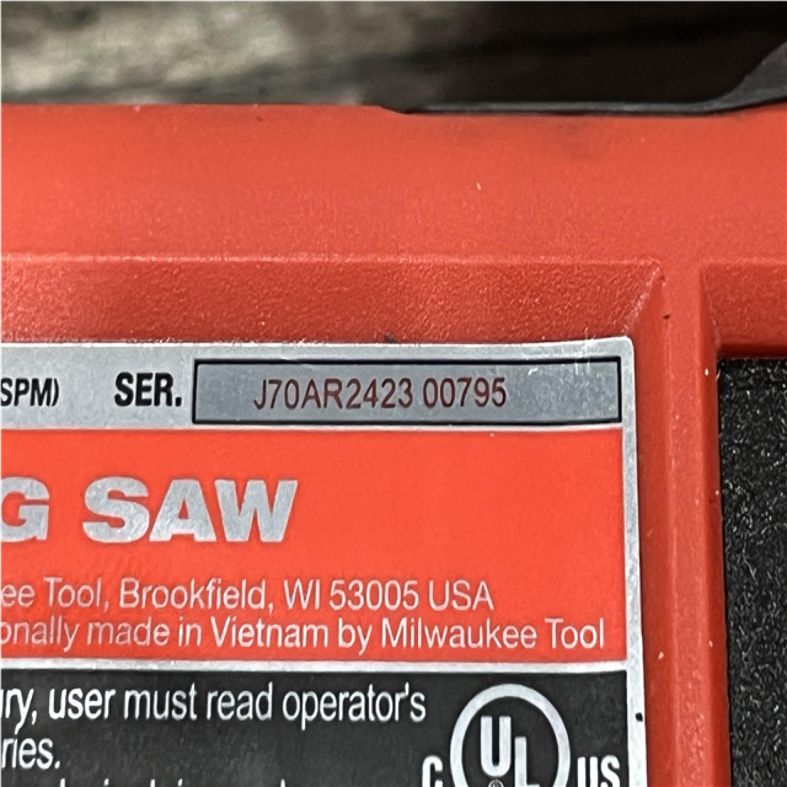 AS-IS Milwaukee FUEL 18V Lithium-Ion Brushless Cordless Jig Saw (Tool-Only)