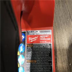 AS-IS Milwaukee FUEL 18V Lithium-Ion Brushless Battery 8 in. HATCHET Pruning Saw (Tool-Only)