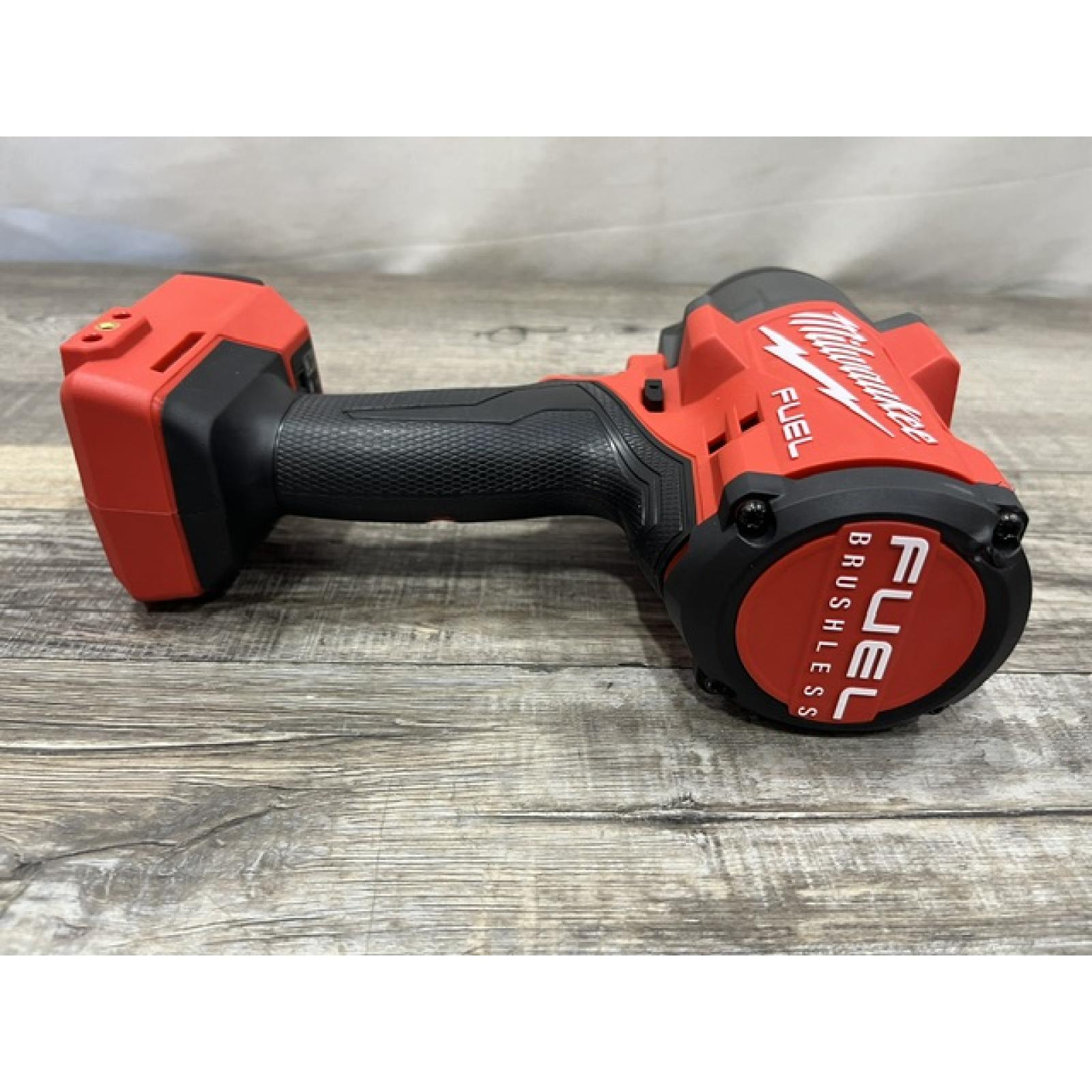 AS-IS Milwaukee FUEL 18V Lithium-Ion Brushless Cordless 1/2 in. Impact Wrench with Friction Ring (Tool-Only)
