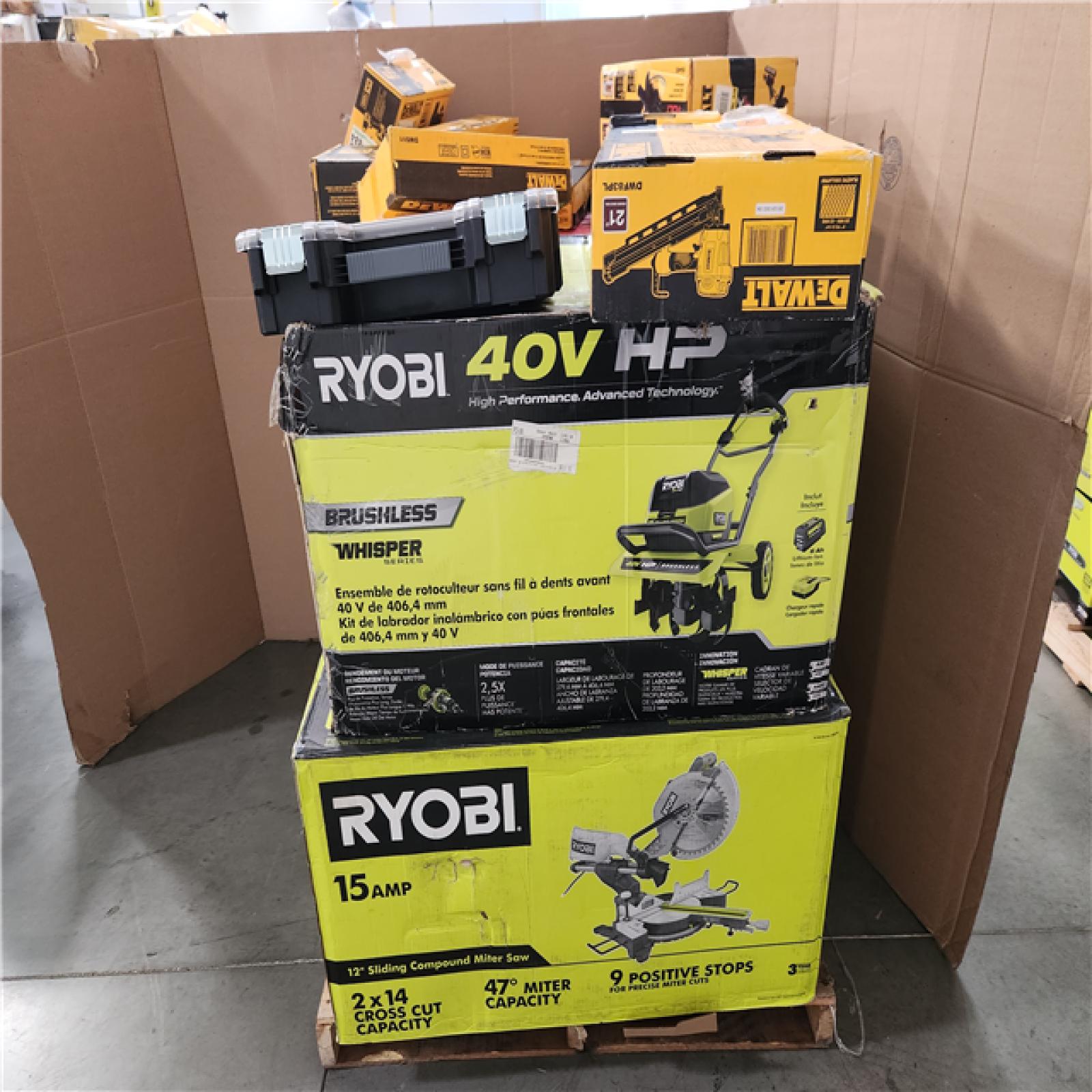 CALIFORNIA AS-IS TOOL PALLET