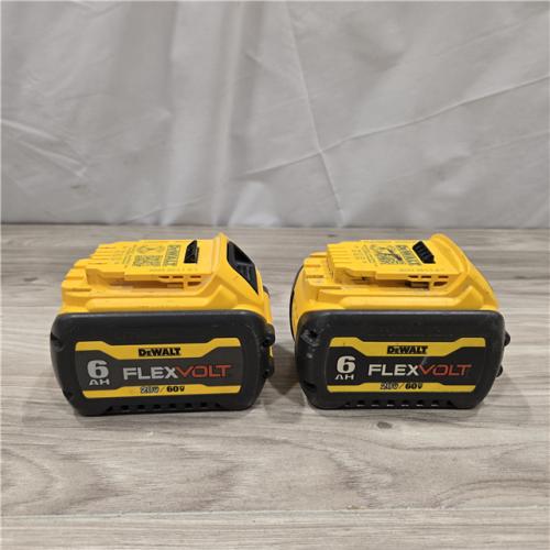 AS-IS DEWALT FLEXVOLT 20-Volt/60-Volt MAX Lithium-Ion 6.0Ah Battery Pack (2-Pack)