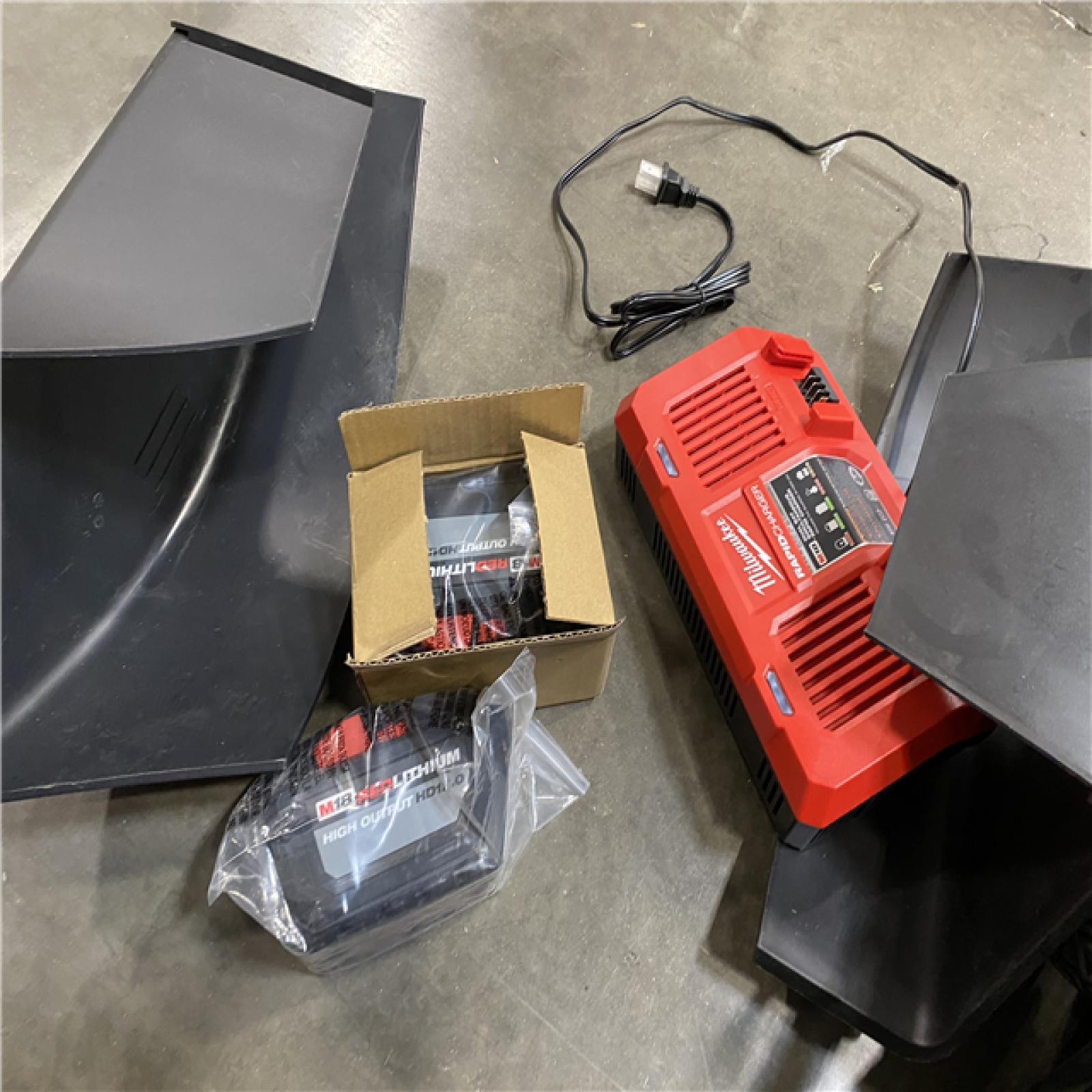 As-Is- M18 FUEL Brushless Cordless 21 in. Walk Behind Dual Battery Self-Propelled Mower W/(2) 12.0Ah Battery and Rapid Charger