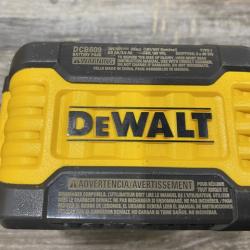 AS-IS DEWALT 20V/60V MAX FLEXVOLT Lithium-Ion 9.0Ah Battery and Charger Starter Kit