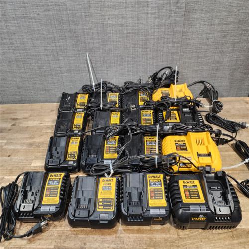 HOUSTON LOCATION - AS-IS DEWALT BATTERY CHARGER PACK QTY - 16