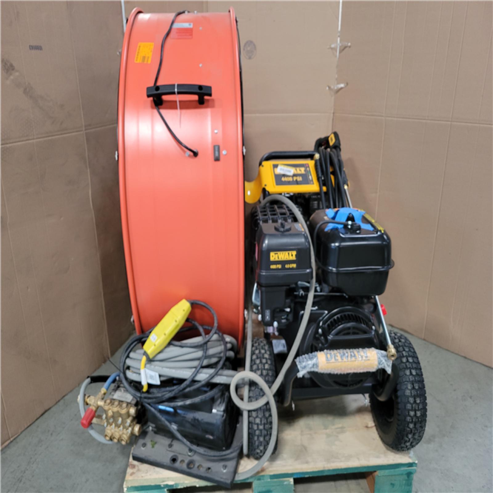 CALIFORNIA AS-IS OUTDOOR POWER EQUIPMENT