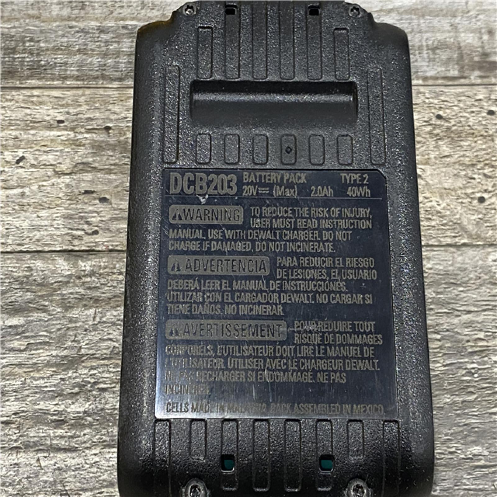 AS-IS DEWALT Atomic 20V Lithium-Ion Cordless Compact 1/2 in. Drill/Driver Kit