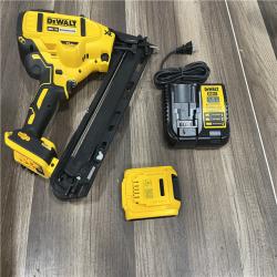 GOOD DEWALT 20V MAX XR 15 Ga. Cordless 34 Deg Nailer 20 V