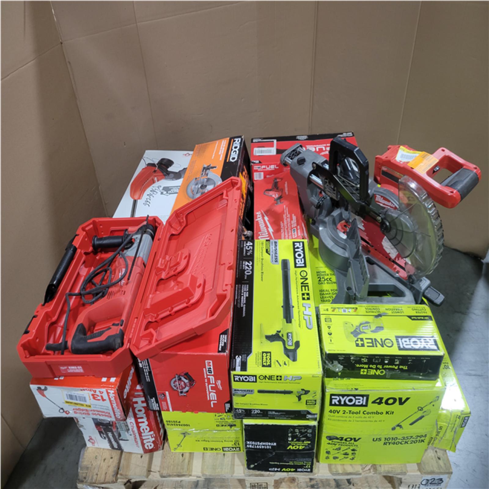CALIFORNIA AS-IS TOOL PALLET