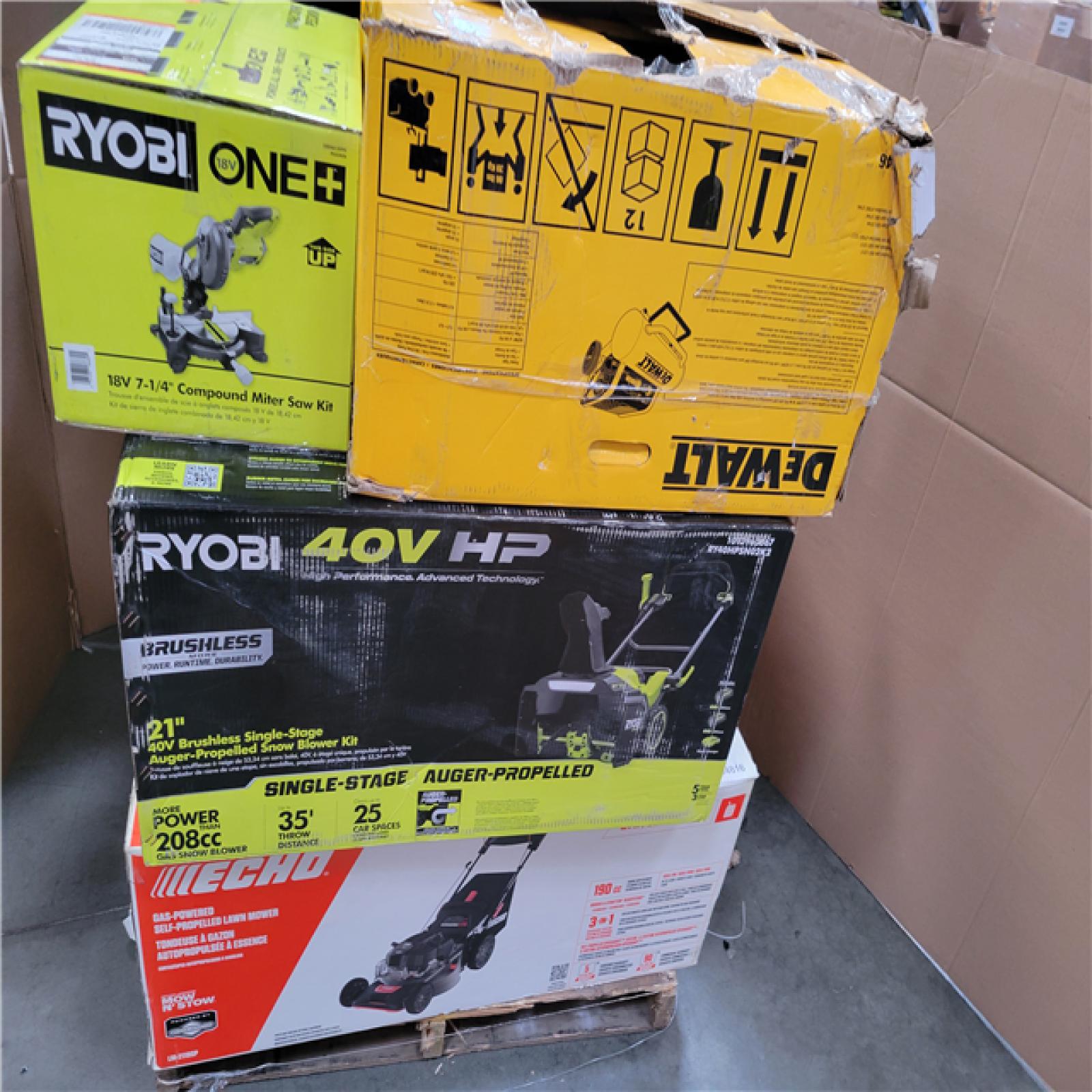 CALIFORNIA AS-IS OUTDOOR POWER EQUIPMENT