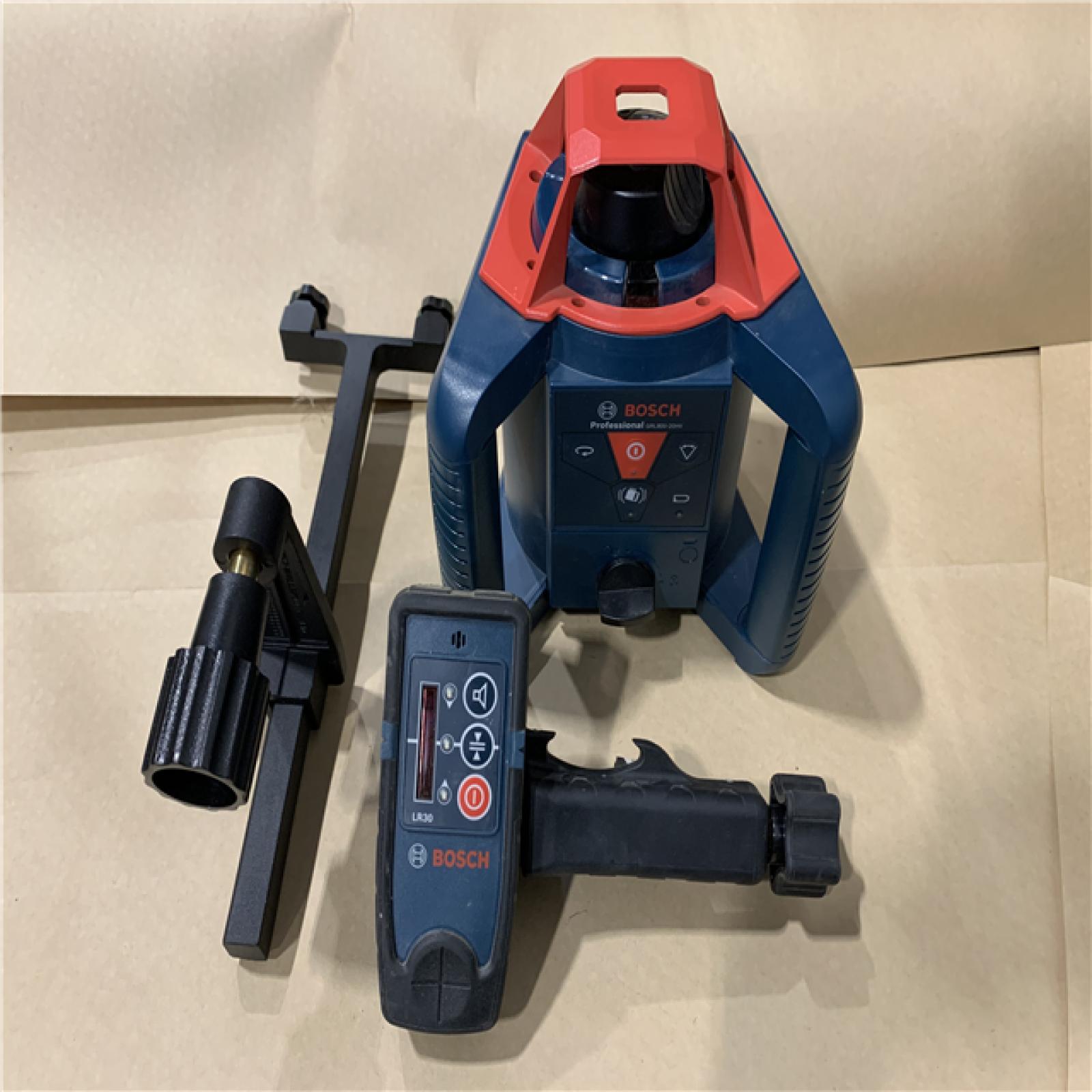 AS-IS - BOSCH GRL800-20HV SELF LEVELING ROTARY LASER KIT LR30 Receiver + Tripod