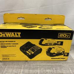 NEW - DEWALT 20V MAX Lithium-Ion Battery Kit with 5.0Ah and 2.0Ah Battery and Charger