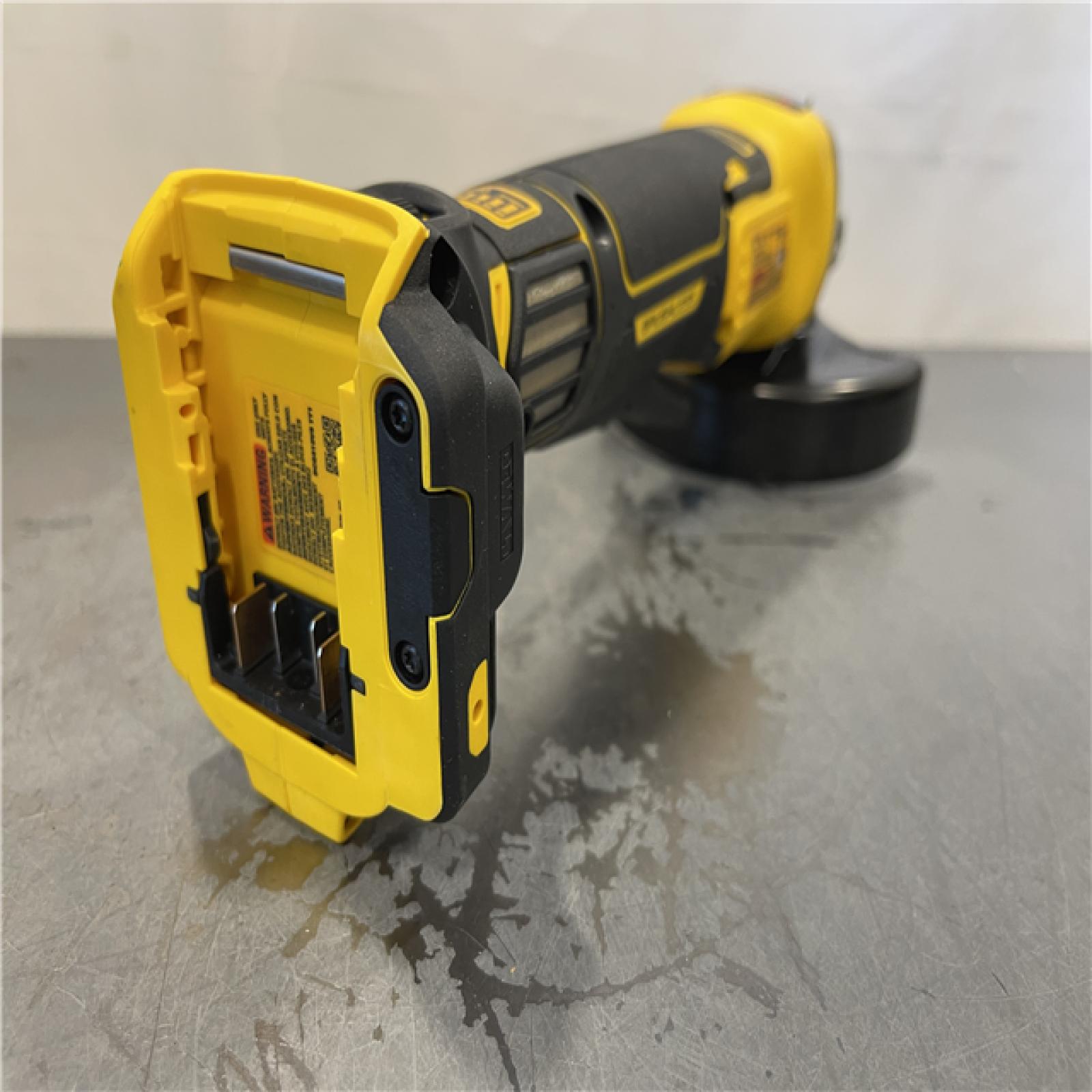 AS-IS - DeWalt 20V XR Cordless 4-1/2. in. to 5 in. Variable Speed Angle Grinder