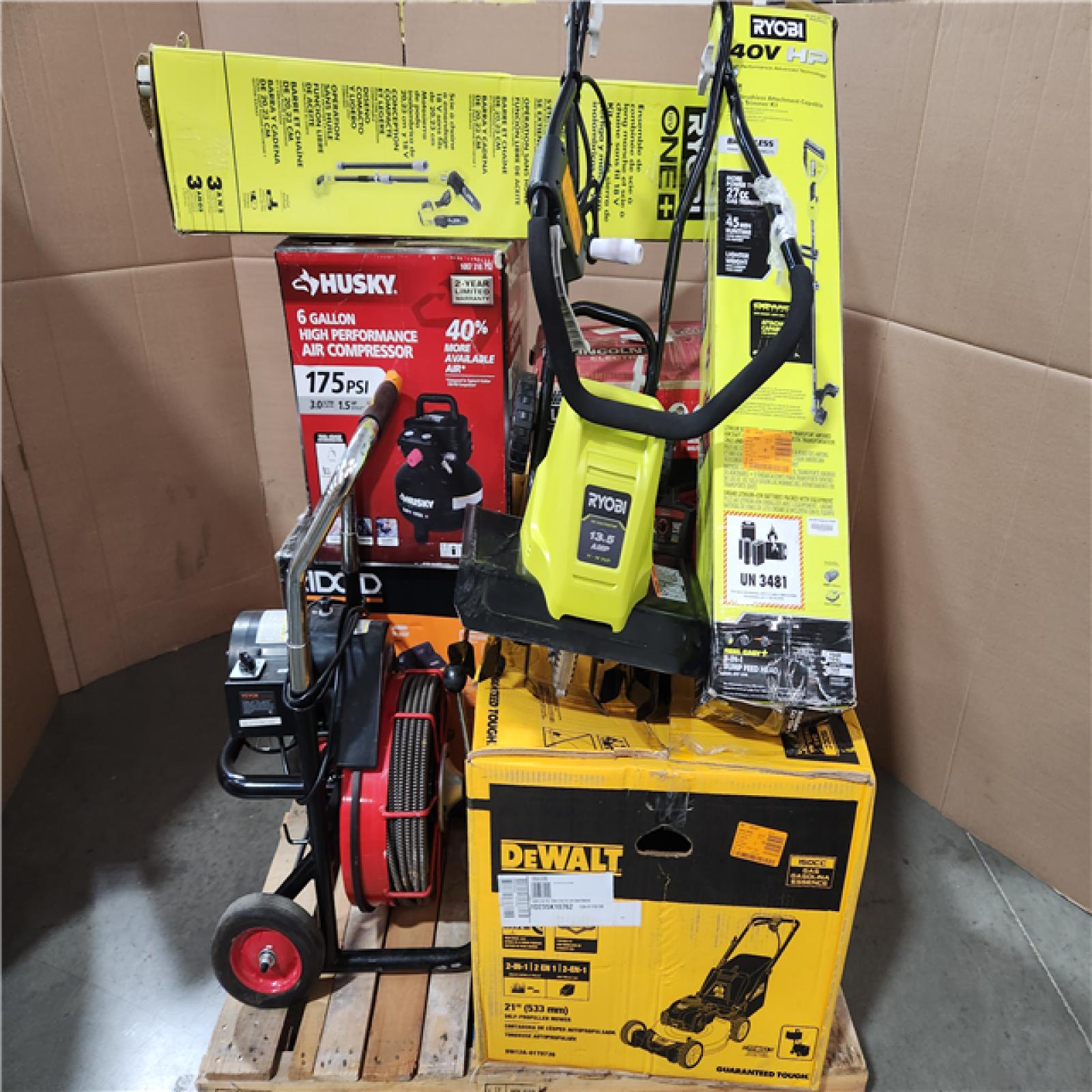 CALIFORNIA AS-IS OUTDOOR POWER EQUIPMENT