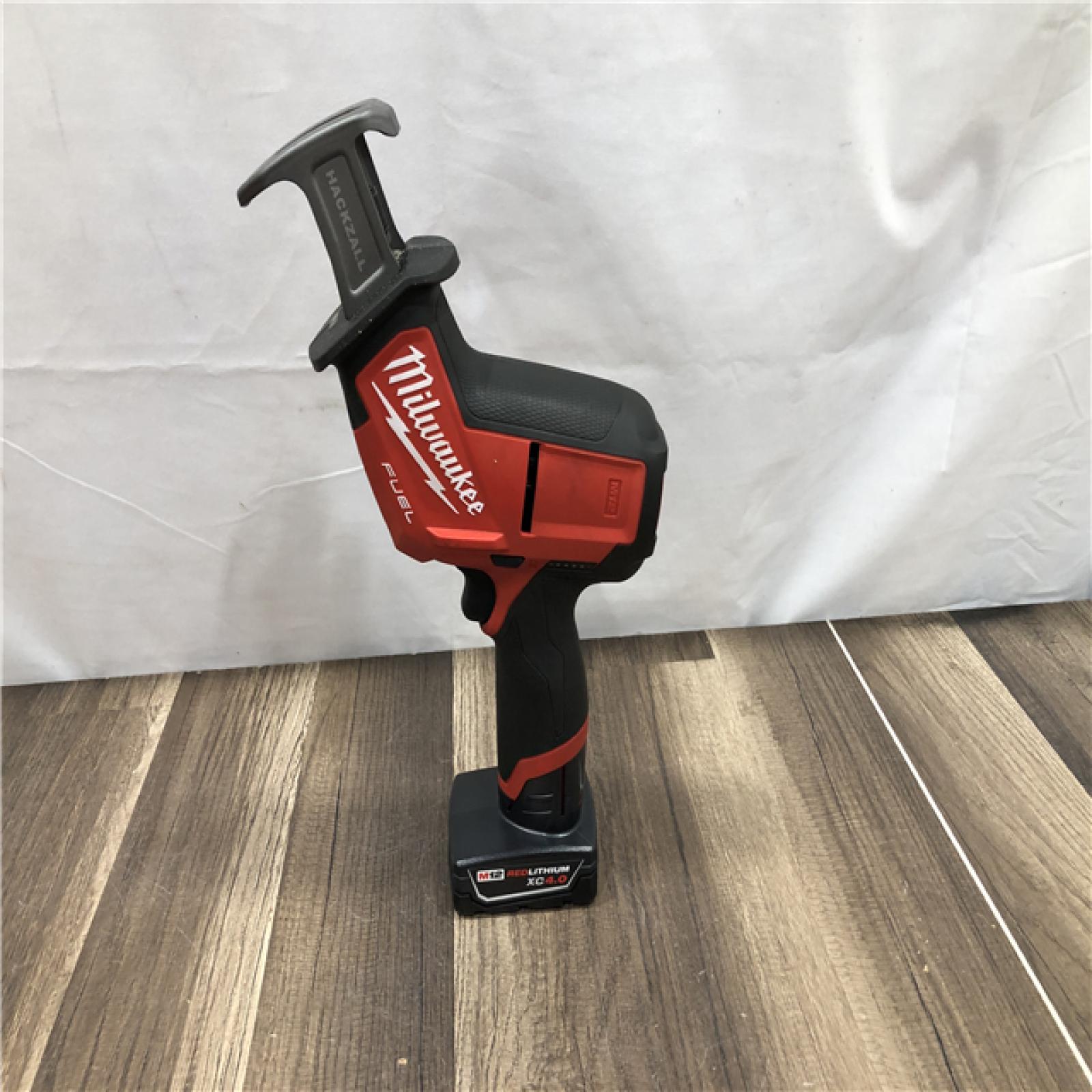 AS-IS Milwaukee FUEL 12V Lithium-Ion Brushless Cordless HACKZALL Reciprocating Saw Kit