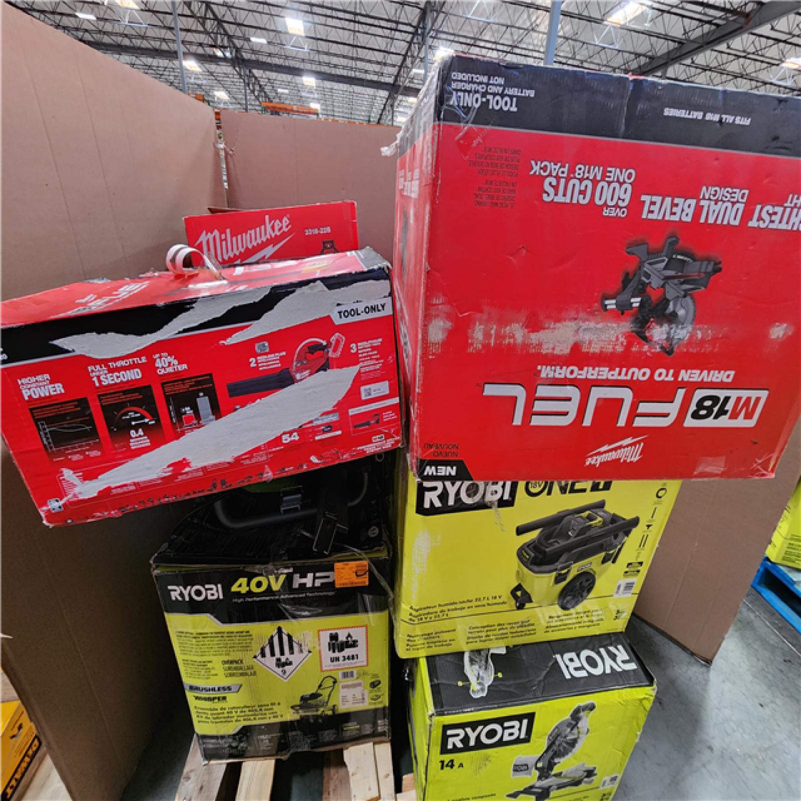 CALIFORNIA AS-IS TOOL PALLET