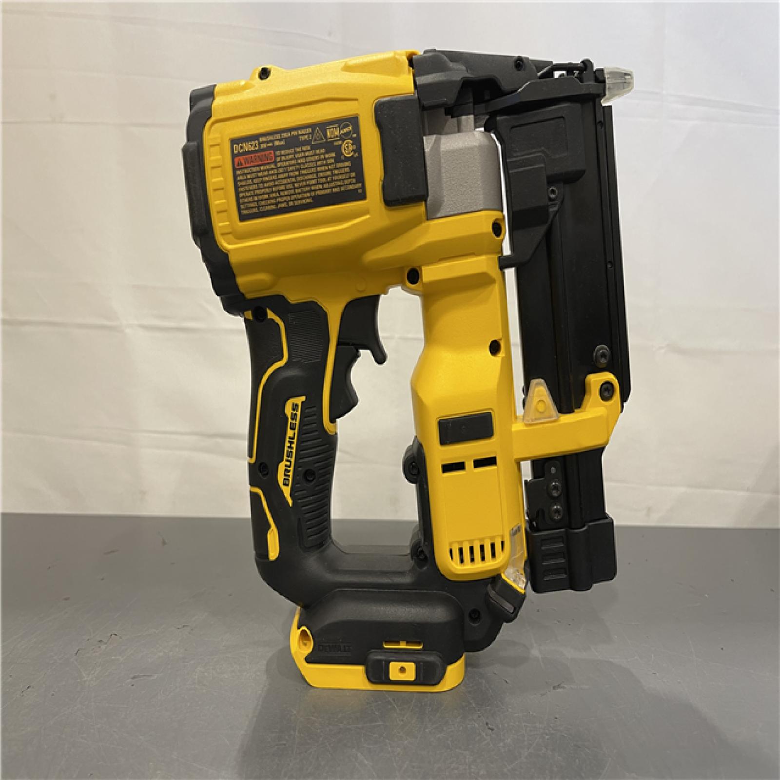AS-IS - DeWalt Atomic 20V Max Brushless Cordless 23 Ga. Pin Nailer