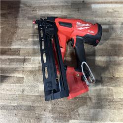 Houston Location AS-IS Milwaukee FUEL 18-Volt Lithium-Ion Brushless Cordless Gen II 16-Gauge Angled Finish Nailer (Tool-Only)